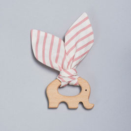 Wooden teether - elephant