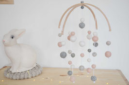 Mobile Pink Grey