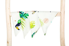 Bamboo cloths 4 pack - toucans