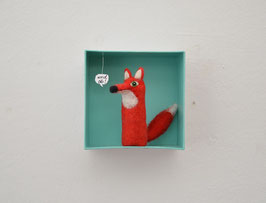 Fingerpuppe roter Fuchs in der Box *und ob!