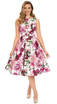 Hearts Roses Kleid Alice Rockabilly Fashion Kleidung 