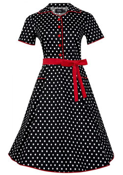 Dolly and Dotty Kleid Penelope schwarz weiss Dots
