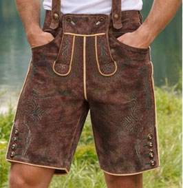 Original Trachtenhans sämische Damhirschlederhose