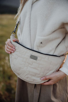 MOONBAG -quilted beige-
