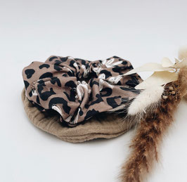 Scrunchie 2er-SET -leo flowers-