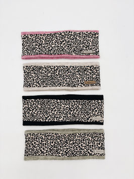 Kuschelstirnband -leo beige-