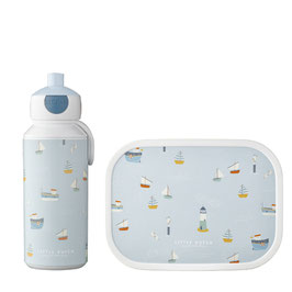 Mepal Lunchbox & Trinkflasche -sailors bay-
