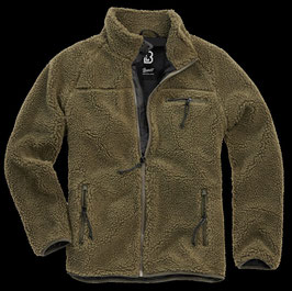 Brandit TEDDYFLEECE JACKE oliv