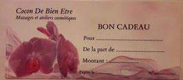 Carte cadeau ou bon d'achat