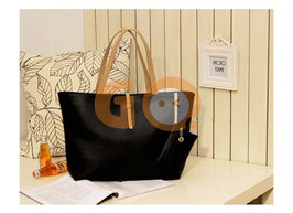 Vintage simple PU leather bag