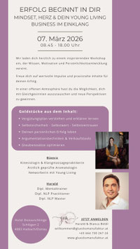 Erfolg beginnt in dir! Mindset, Herz und dein Young Living Business im Einklang