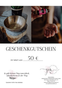 Wertgutschein 50 Euro