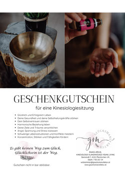 Gutschein Kinesiologiesitzung