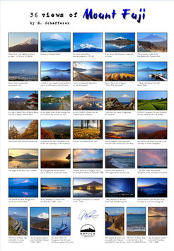 36 views of Mount Fuji - Die 36 Ansichten des Berges Fuji