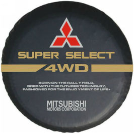 Copriruota Pajero "Mitsubishi 4WD Super Select"