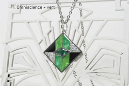 Pendentif Carré "Omniscience"
