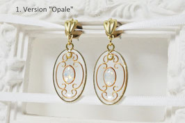 Boucles d'oreilles ovales "Milady"