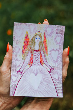 Postkarte - Engel Wahre Guru (Engel der Wunder)