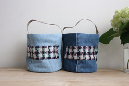 Reborn Denim ツイードバケット Bag