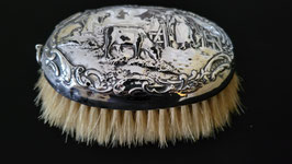 Antieke Sterling Zilveren Grote Kleding Vanity Brush