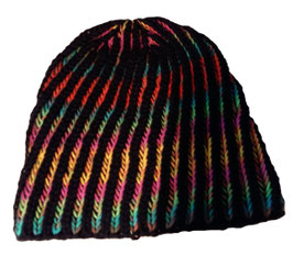 Knaben/Herrenmütze "Regenbogen"