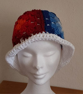 Hut "granny square"