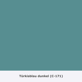 AGLAIA PremiumColor - matte, natürliche Wandfarbe "Türkisblau" (C-171)