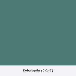AGLAIA PremiumColor - matte, natürliche Wandfarbe "Kobaltgrün" (C-247)