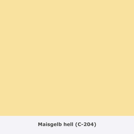 AGLAIA PremiumColor - matte, natürliche Wandfarbe "Maisgelb hell" (C-204)