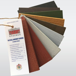 Farbfächer Gysinge Schwedenfarbe