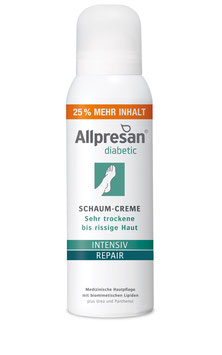 Allpresan DIABETIC Intensiv+Repair-Schaum-Creme, 125 ml