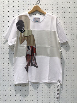 MIKIOSUZUKI　COLLAGE OF PRINTED Tシャツ MS-025