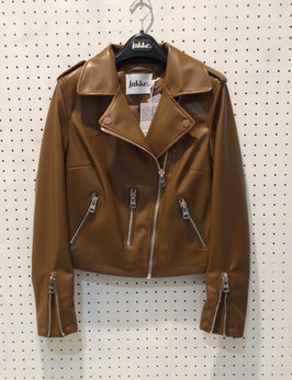 jakke.　エコレザーライダースＪｋ（チョコ）