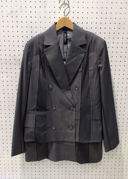 AULAAILA　２WAYLOOSEジャケット（GRAY）