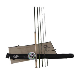 Switchruten Set  MiniSpey mit Long Belly Fliegenschnur