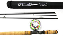 KFT Trout Spey Fliegenruten Set #3, 11 Fuß