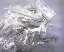 Fluorcarbon Vorfächer, gezogen, klar