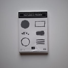 Stempelset "Textures & Frames"