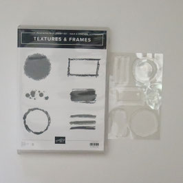 Stempelset "Textures & Frames"