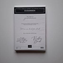 Stempelset "Zusammen"
