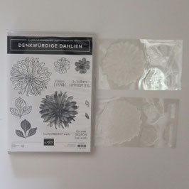 Stempelset "Denkwürdige Dahlien"