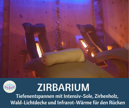 10+2 Abokarte ZIRBARIUM oder SALINARIUM per Post (MIT Infrarotwärme-Pauschale, Räume frei kombinierbar) - Spar-Angebot erhältlich bis 30.10.2025