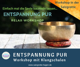 Entspannung pur - Workshop - samstags 17.00-18.30 Uhr (Termin im Frühjahr 2023)