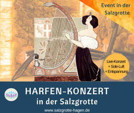 Sommer-Harfenkonzert - Sonntag, 02. August 2026 - Inkl. Salzbrotverkostung & Sektempfang