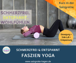 Di, 18.45 Uhr: Faszien Yoga Schnupper-Präventionskurs: EINZELTERMINE um 18.45 Uhr im Soleklima