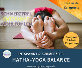 Di, 17.30 Uhr: Hatha Yoga Balance Schnupper-Präventionstermine: EINZELTERMINE  um 17.30 Uhr im Soleklima