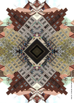 Poster Motiv: Mandala 108, DIN A3, Karton
