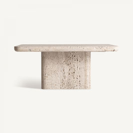 MESA DE CENTRO DE TRAVERTINO