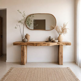 CONSOLAS DE MADERA MACIZA A MEDIDA | NATURSHOME