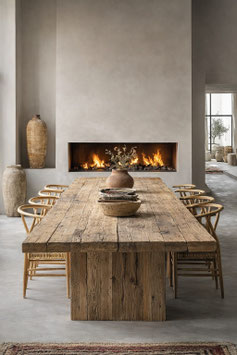 MESAS DE COMEDOR DE MADERA MACIZA A MEDIDA
